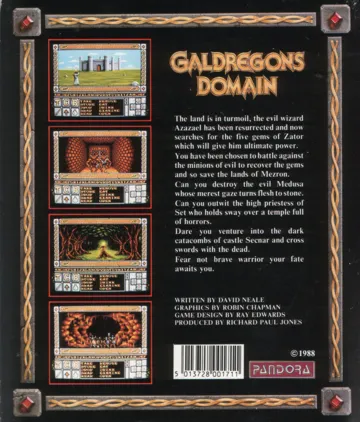 Galdregon's Domain_Disk1 box cover back